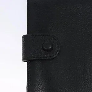 CHANEL | Bags | Chanel Bifold Wallet Grained Calf Skin Black  display picture 1